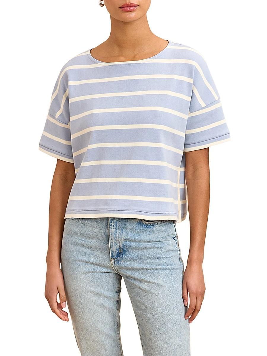 Womens Breton Short Sleeve Tee Product Image