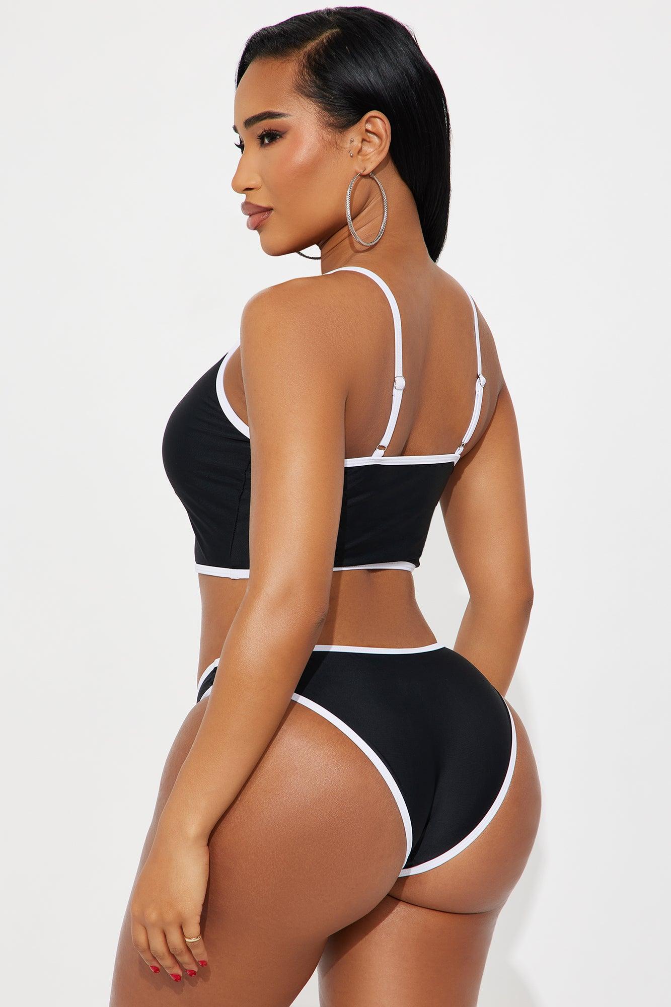 Honolulu Tankini 2 Piece Bikini - Black Product Image