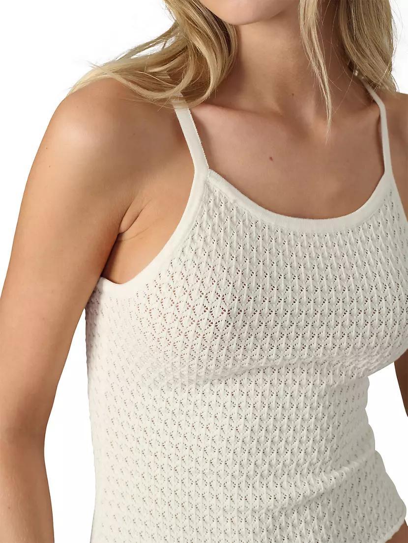 The Pointelle Everyday Scoopneck Tank Product Image