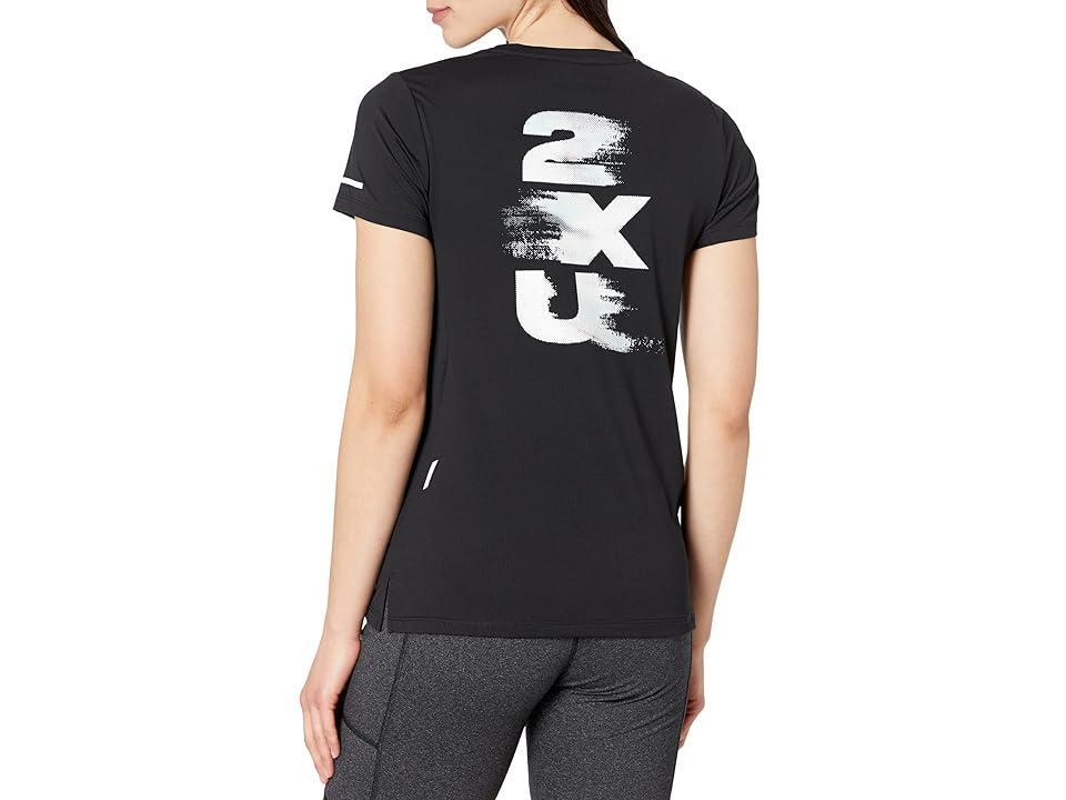2XU Light Speed Tee White/White Reflective) Women's Clothing Product Image