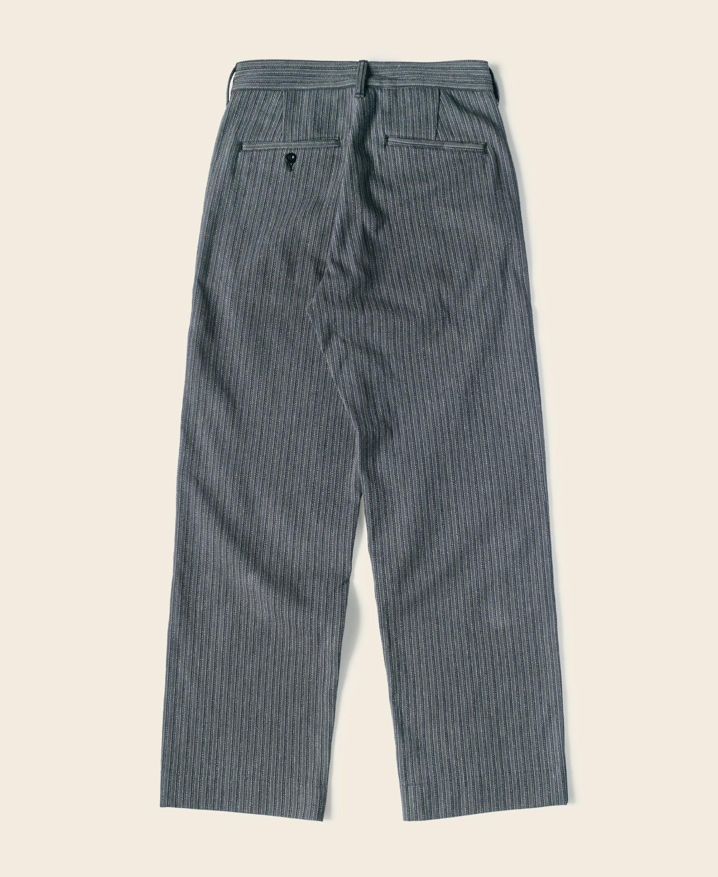 Lot 931 Black & Gray Stripe Pants Product Image