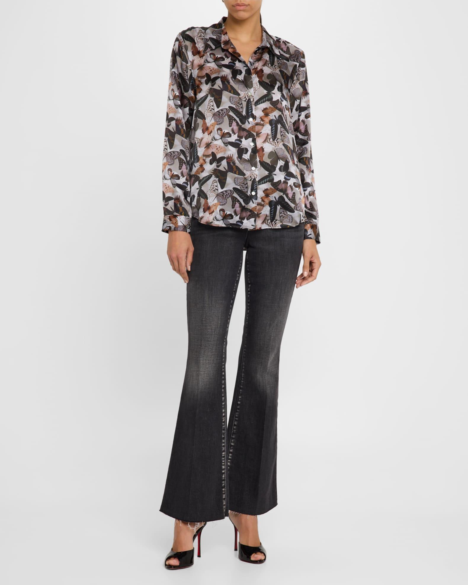 Tyler Butterfly Silk Blouse Product Image