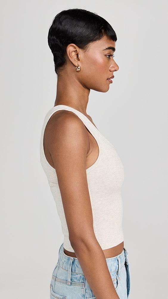 perfectwhitetee Structured Rib Bra Friendly Tank | Shopbop Product Image