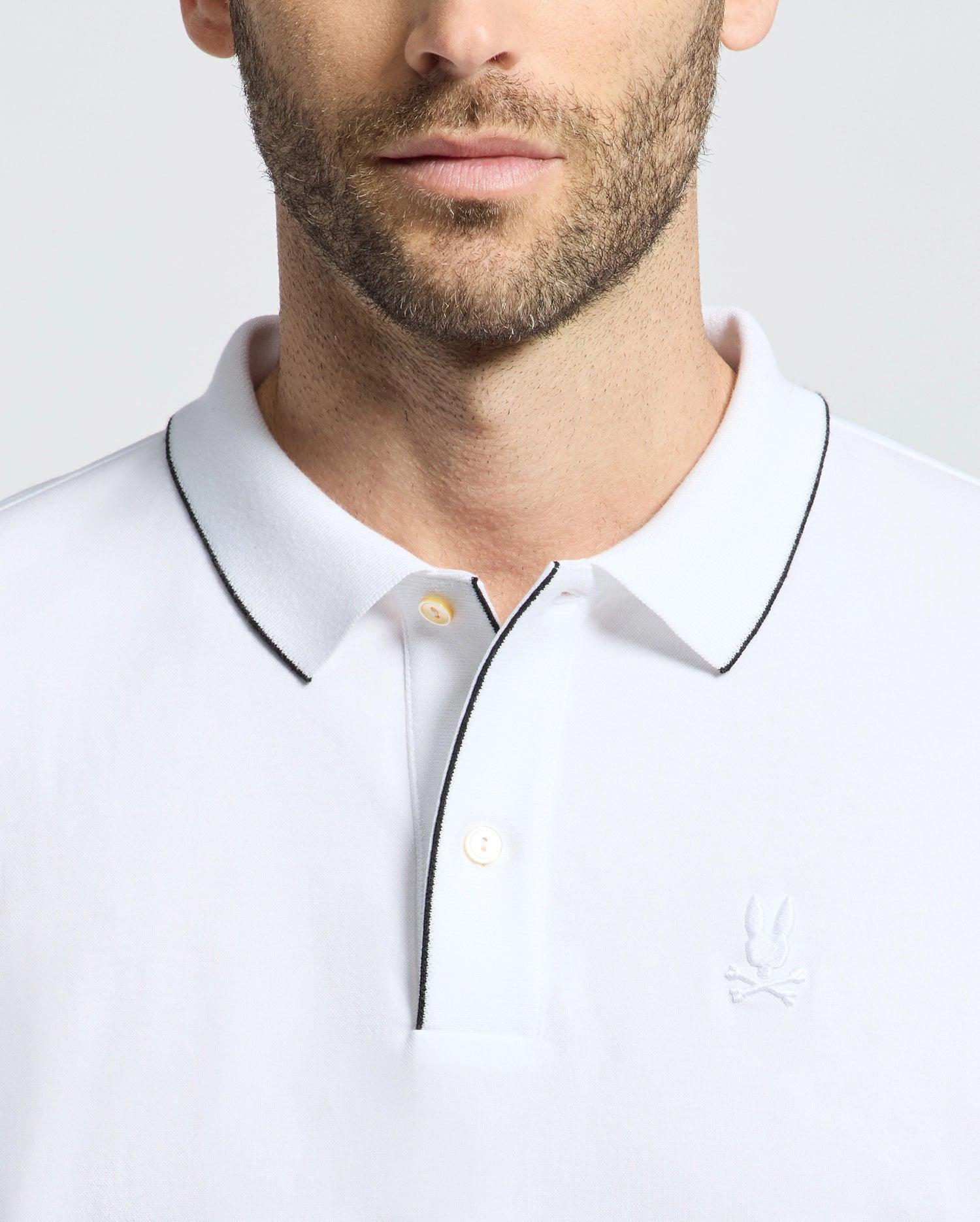MENS BRYCE PERFORMANCE PIQUE POLO SHIRT - B6K486F200 Product Image
