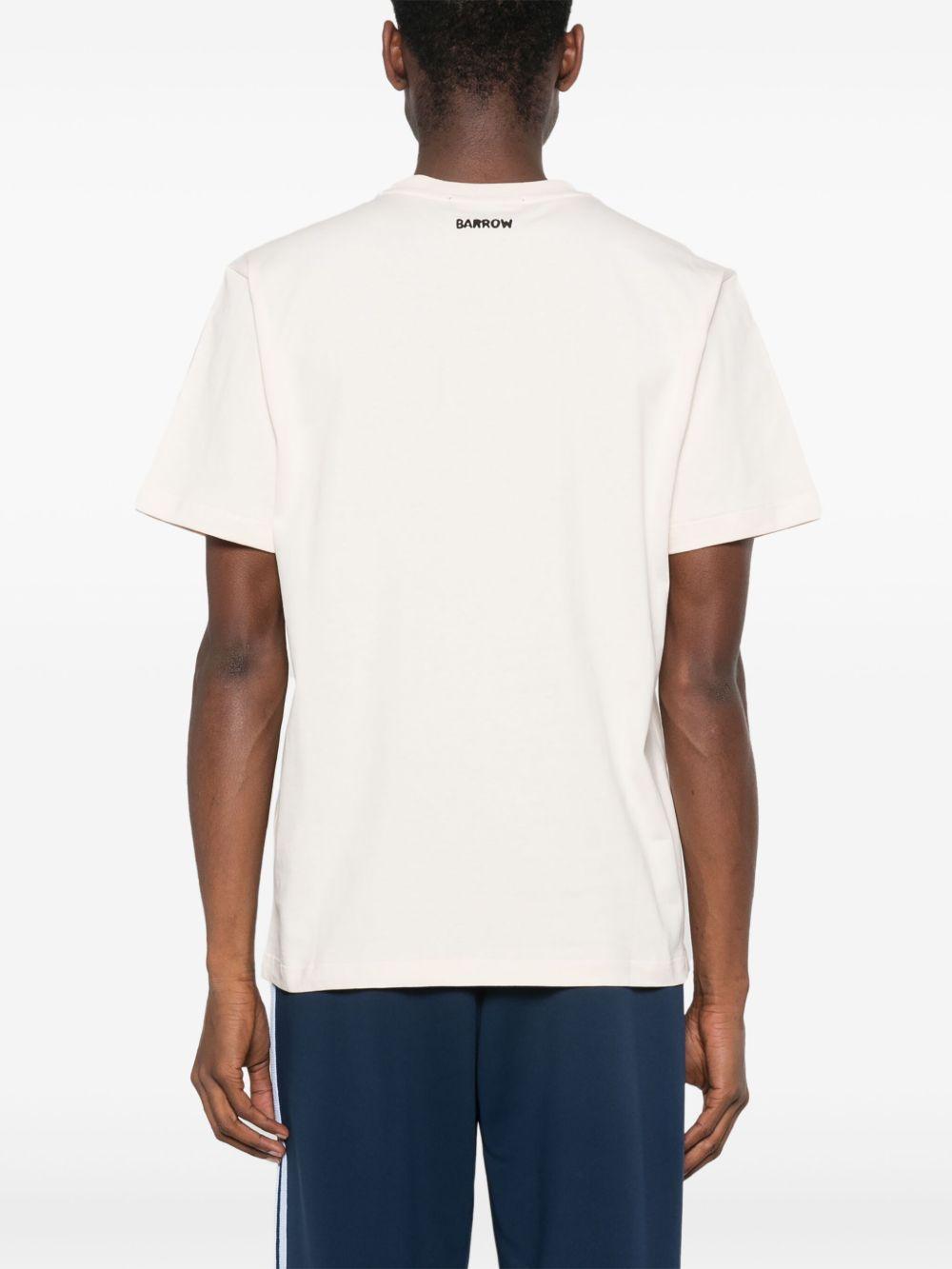 teddy bear-print T-shirt  Product Image