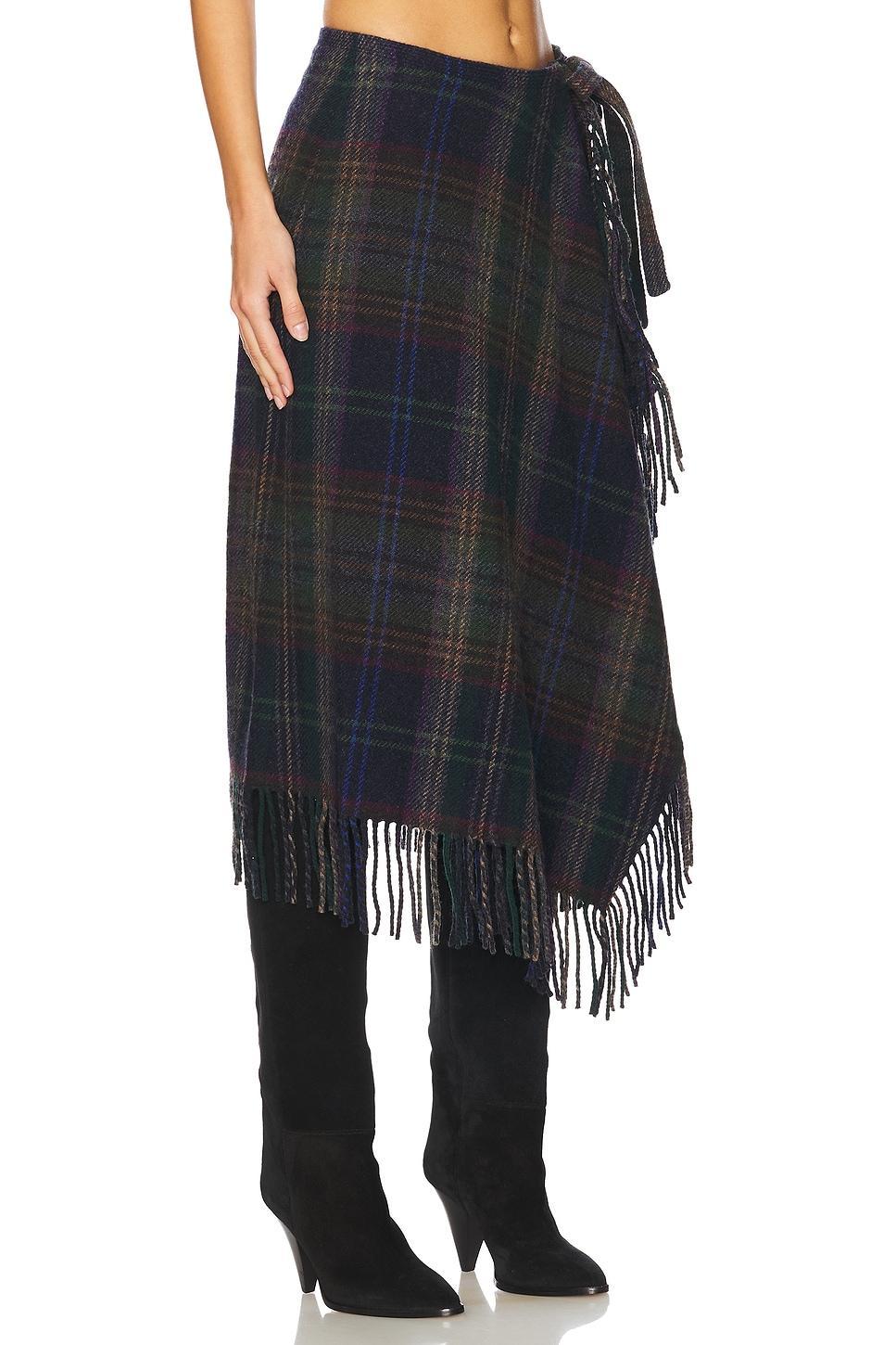 Wool Leonna A Line Skirt Polo Ralph Lauren Product Image