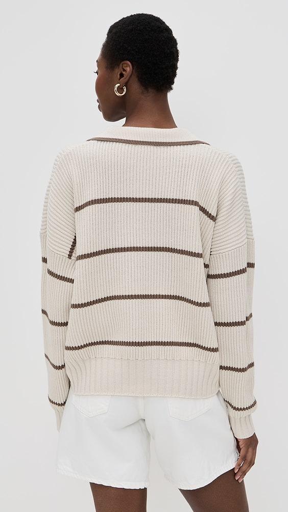 Splendid x Cella Jane Stripe Polo Sweater | Shopbop Product Image