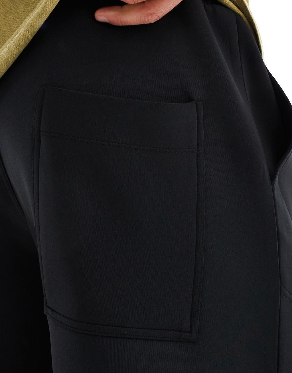 ASOS DESIGN scuba shorts in black Product Image