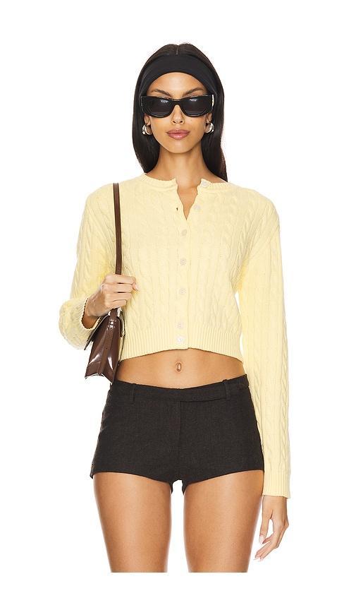 Dudley Cable Knit Cardigan Frankies Bikinis Product Image