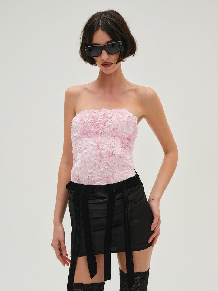 Nicolette Mini Dress — Pink Product Image