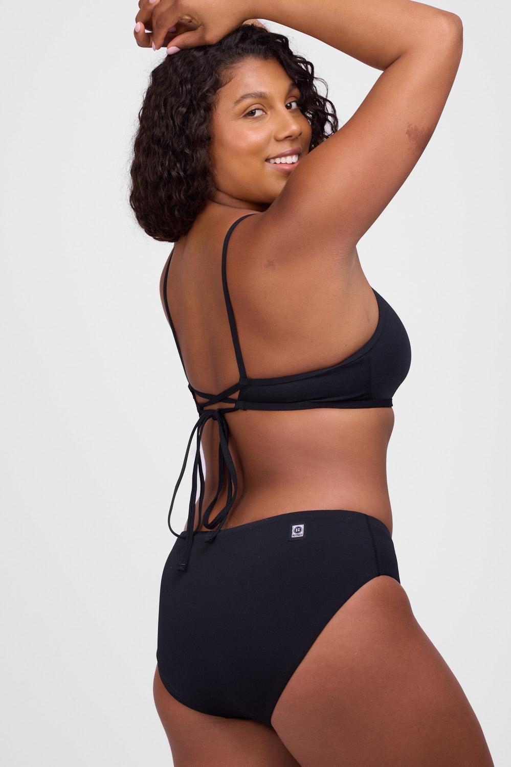 Pam Bikini Bottom - Black Female Product Image