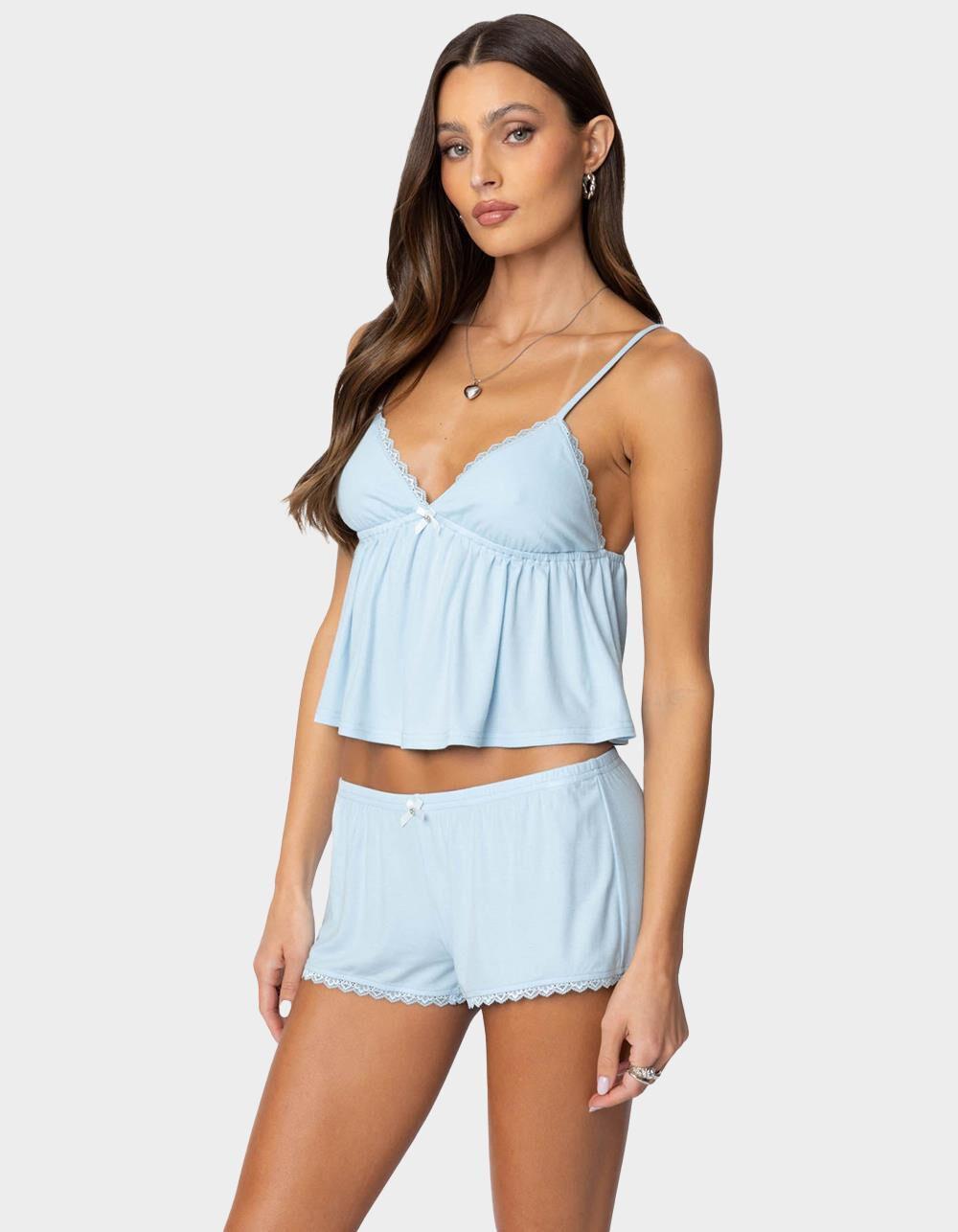 EDIKTED Buffy Babydoll Tank Top Product Image
