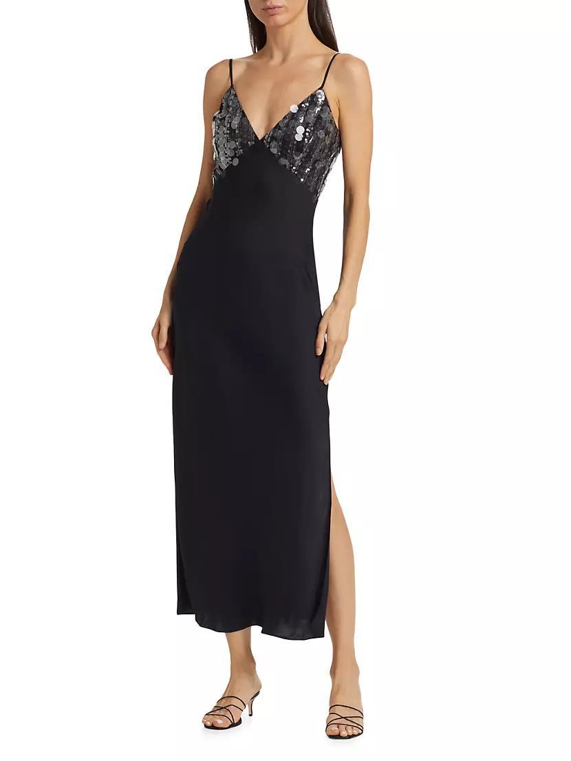 Nadiene Embellished Midi Dress Product Image