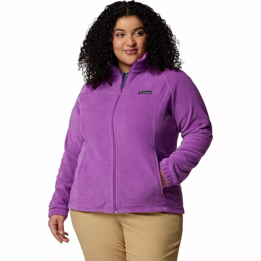 Plus Size Columbia Benton Springs Full-Zip Fleece Jacket, Women's, Size: 1XL, Spray Product Image