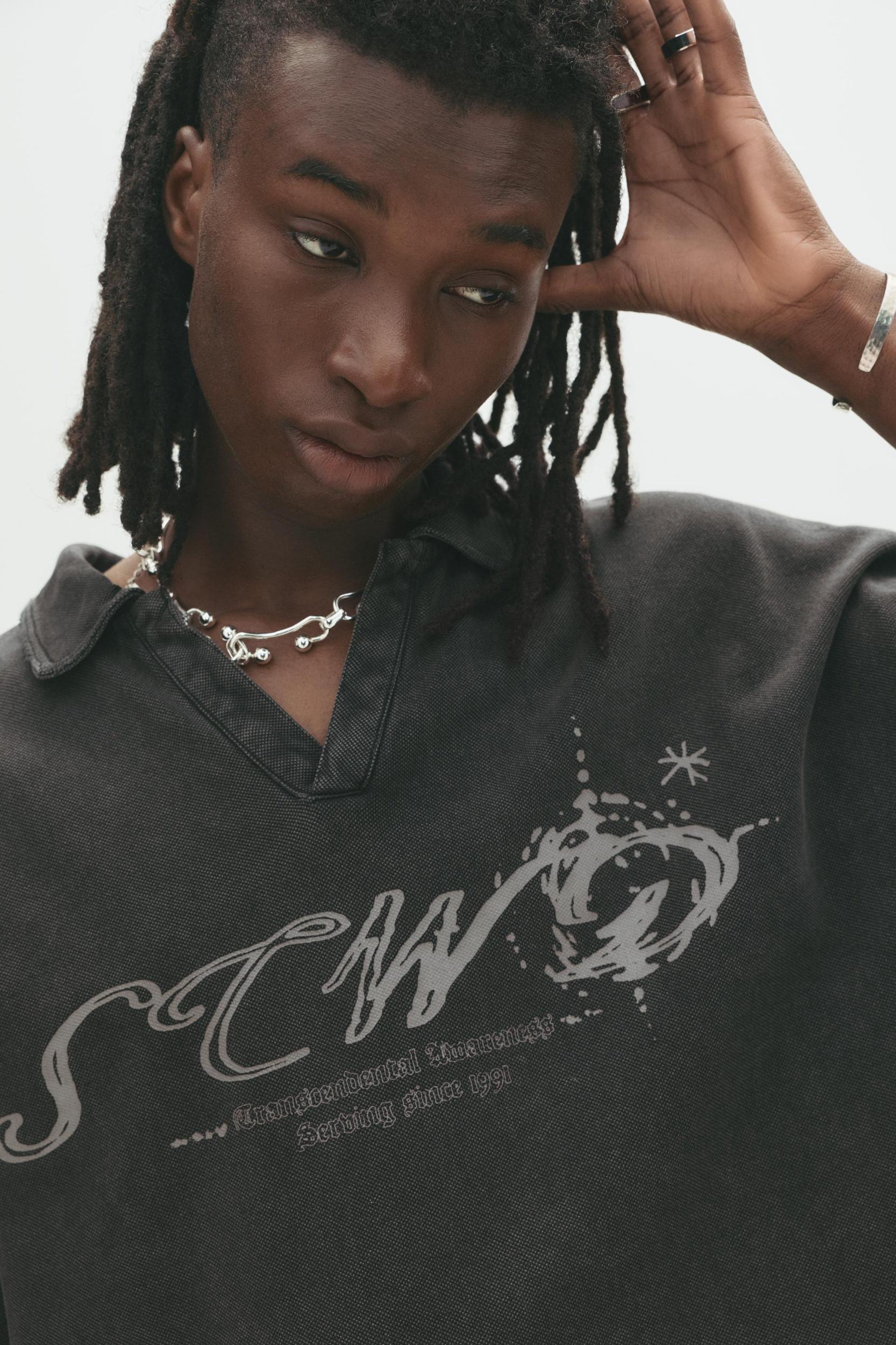 Washed STWD polo shirt Product Image