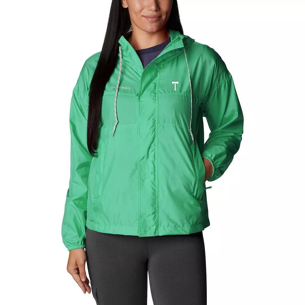 Women's Columbia Green Portland Timbers Flash Challenger Omni-Shade Full-Zip Windbreaker, Size: Large Product Image