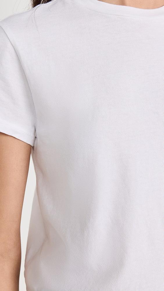 AGOLDE Adine Shrunken Tee | Shopbop Product Image