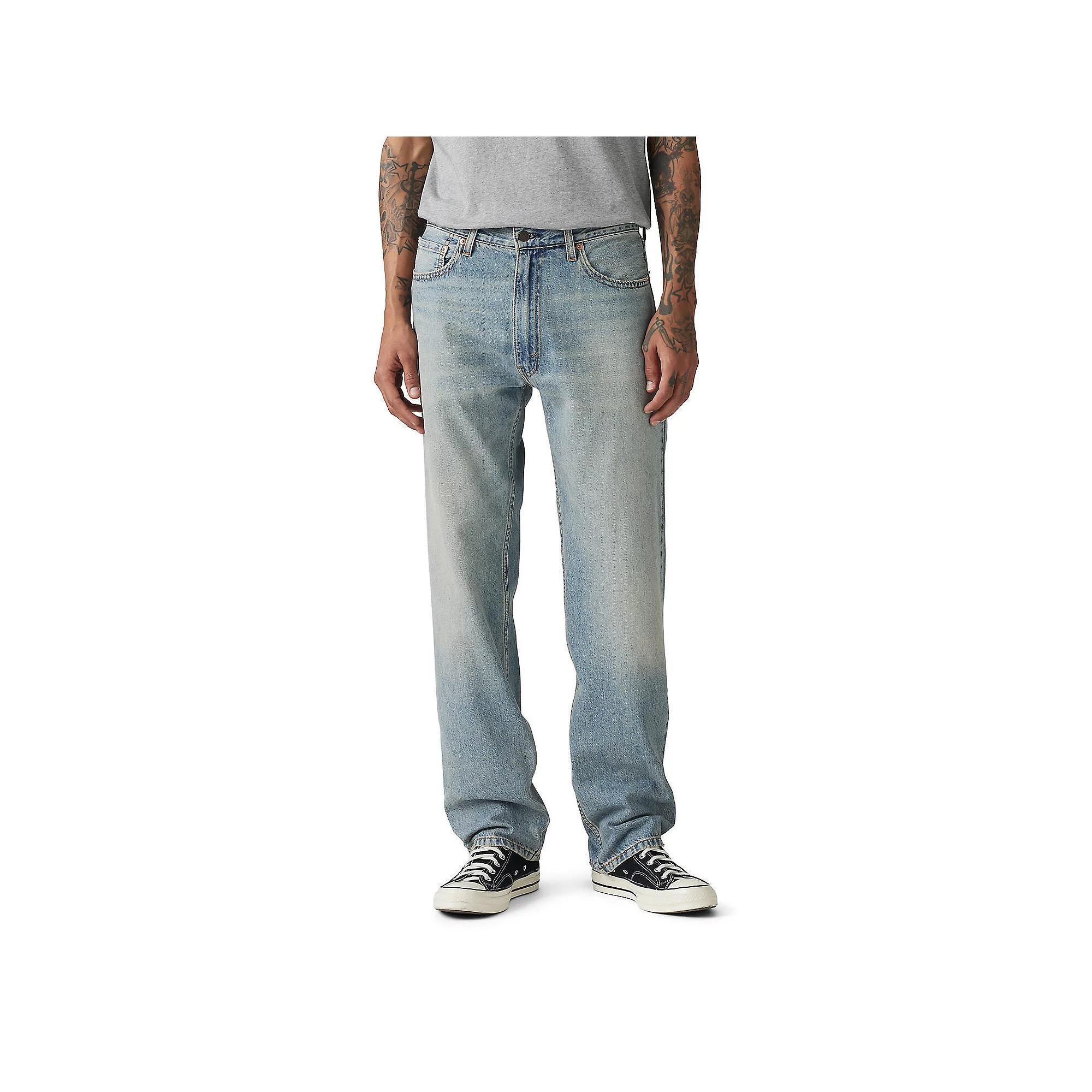 Men's Levi's® 555™ Relaxed Straight Jeans, Size: 34X34, Lead The Way Product Image
