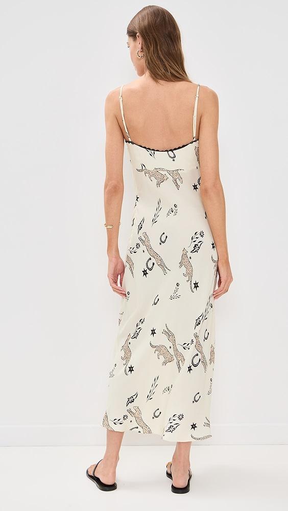 VRG GRL Cosmic Bias Cut Maxi Dress | Shopbop Product Image