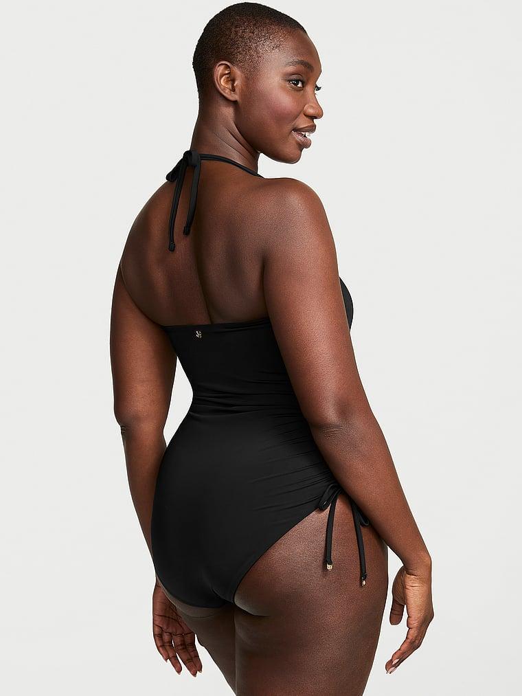Essential Strapless Ruched One-Piece Swimsuit Product Image