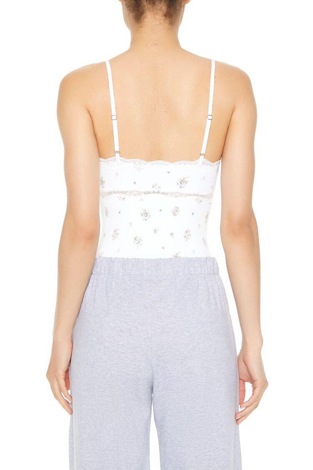 Seamless Ditsy Floral Bodysuit | Forever 21 Product Image