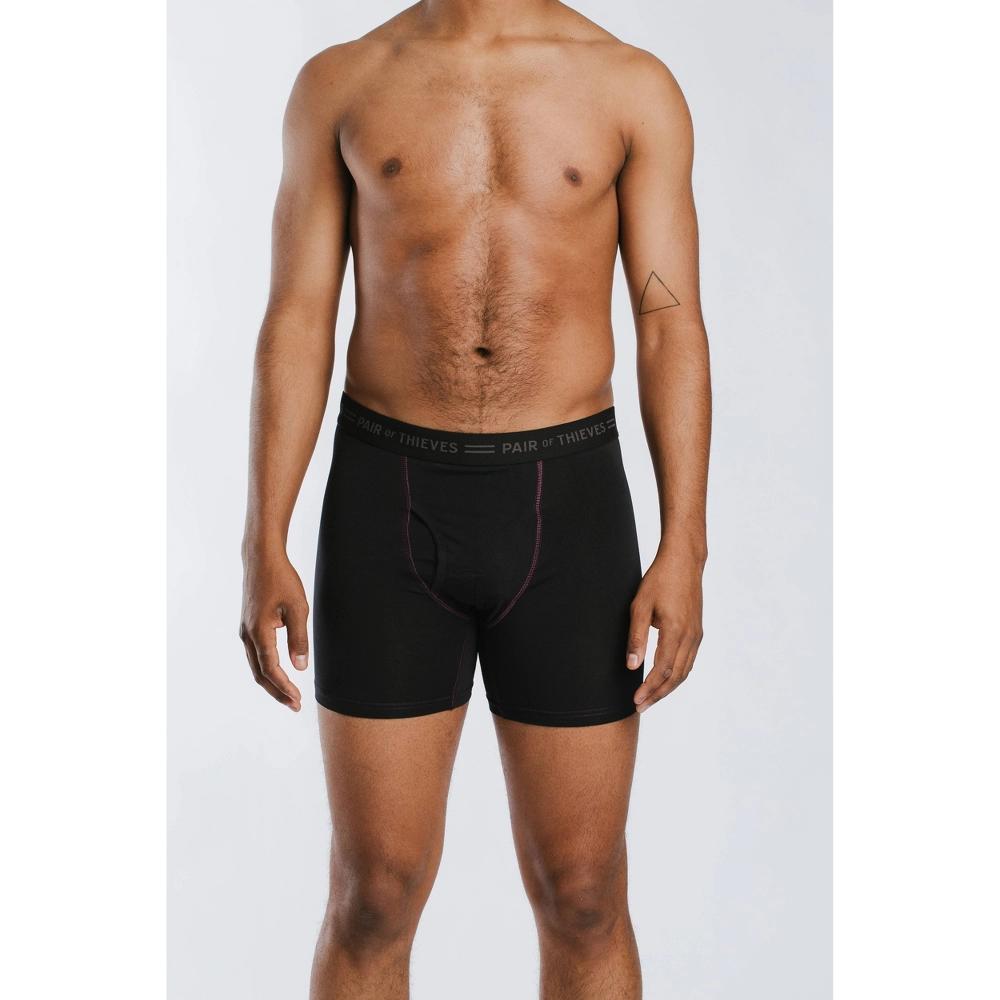 Pair of Thieves Men's Super Fit Camo Boxer Briefs 2pk- Forest XL Product Image