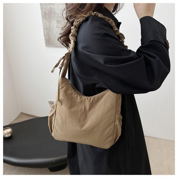 Plain Nylon Crossbody Bag Product Image