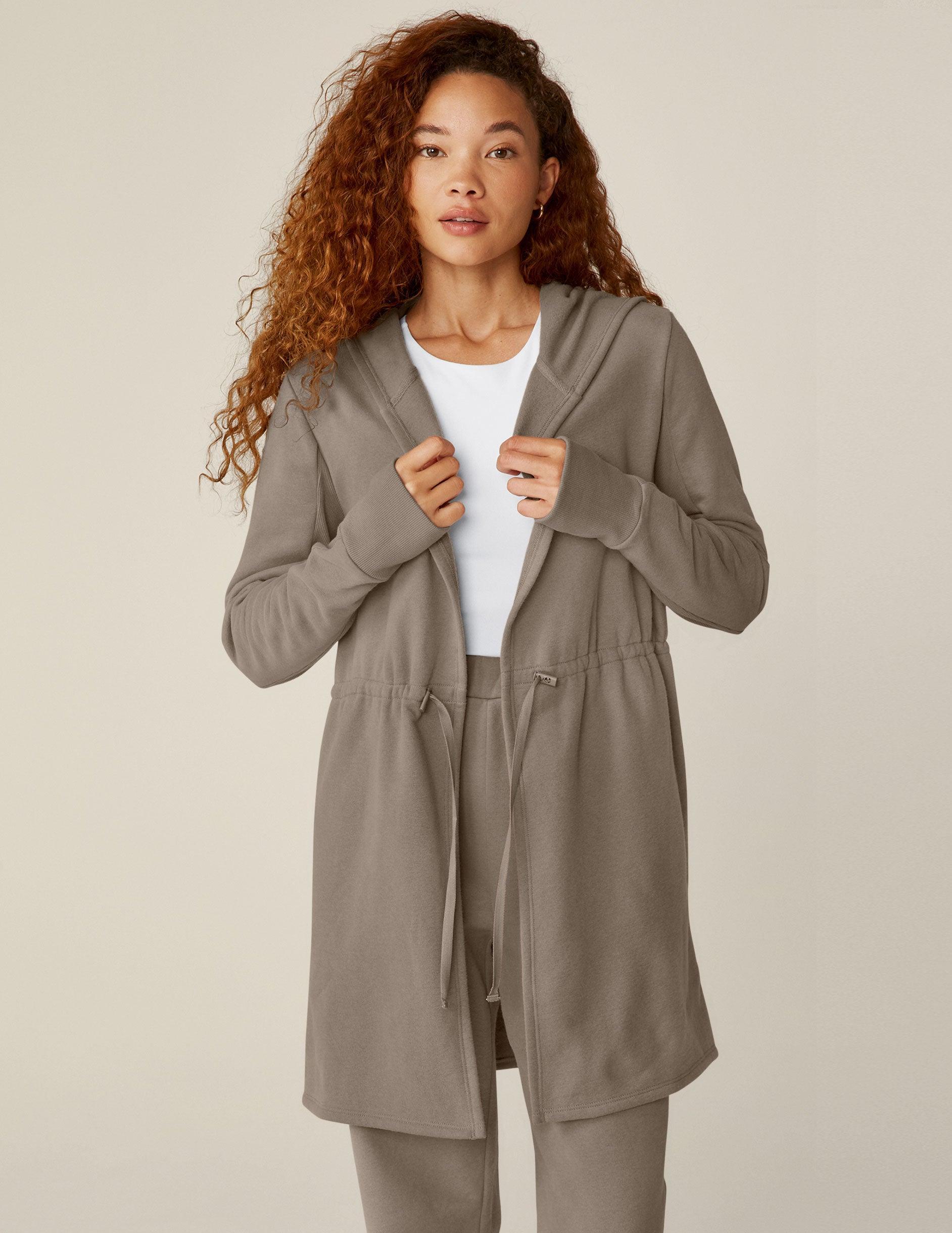 LuxeFleece Hooded Jacket Product Image