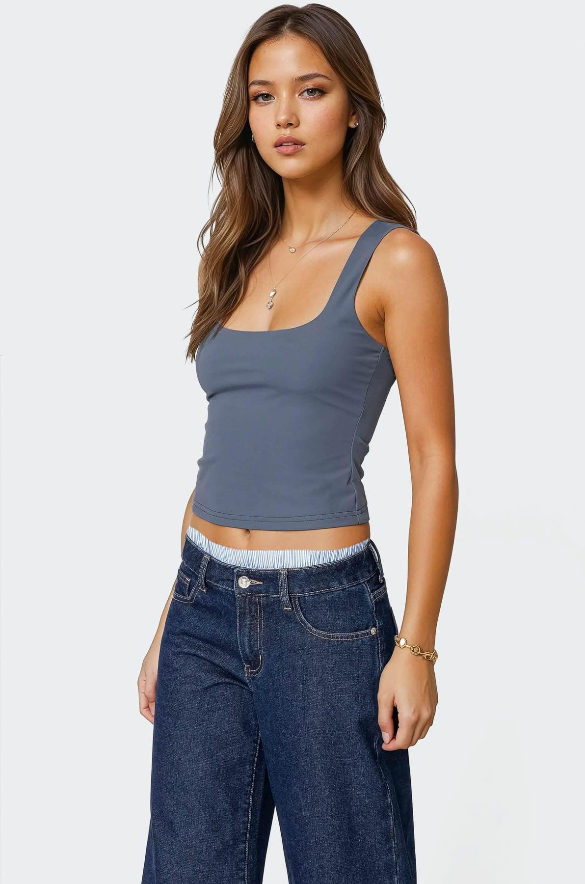 Essy Square Neck Top Product Image