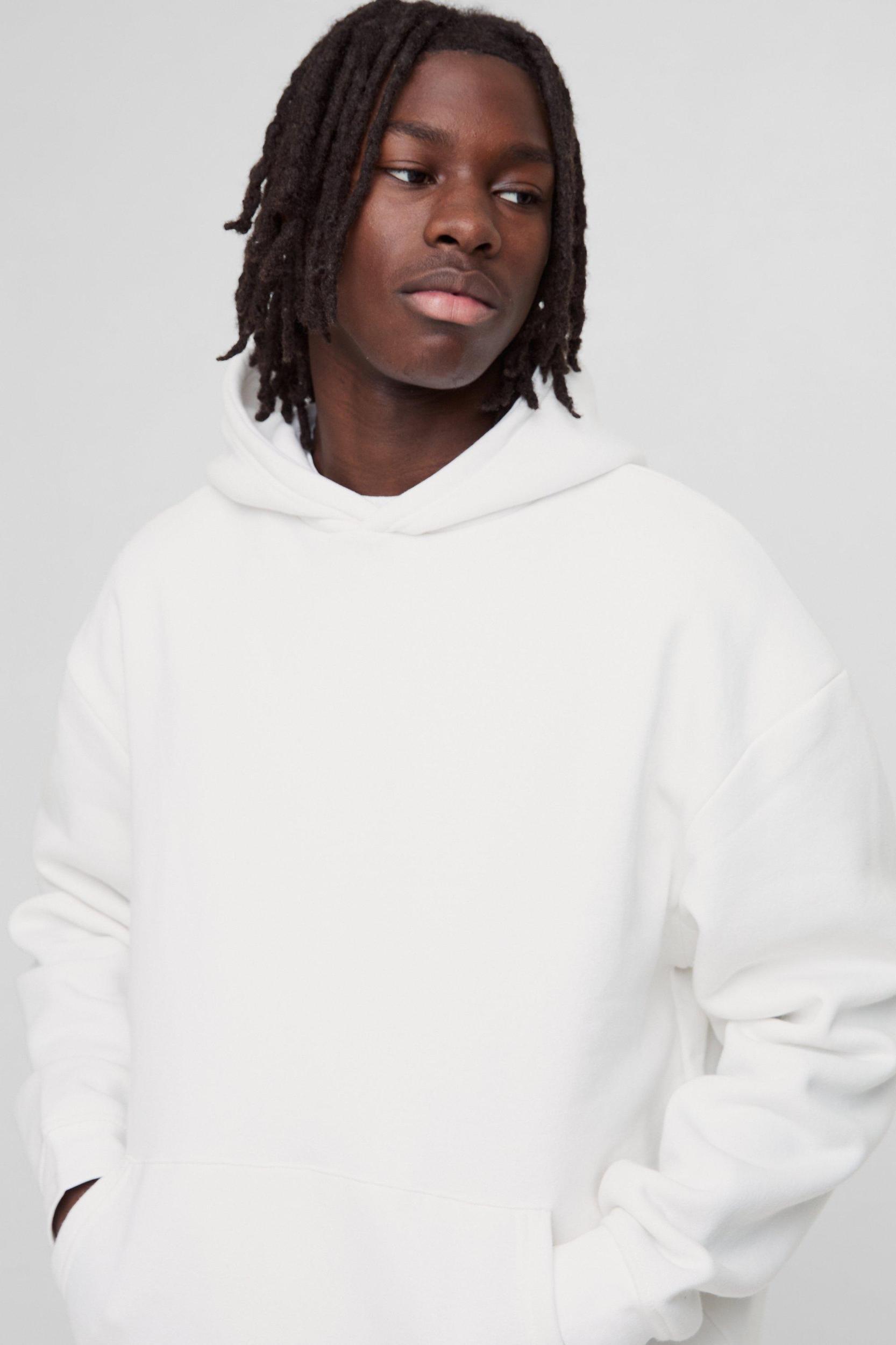 330GSM Basic Oversized Over The Head Hoodie | boohooMAN USA Product Image