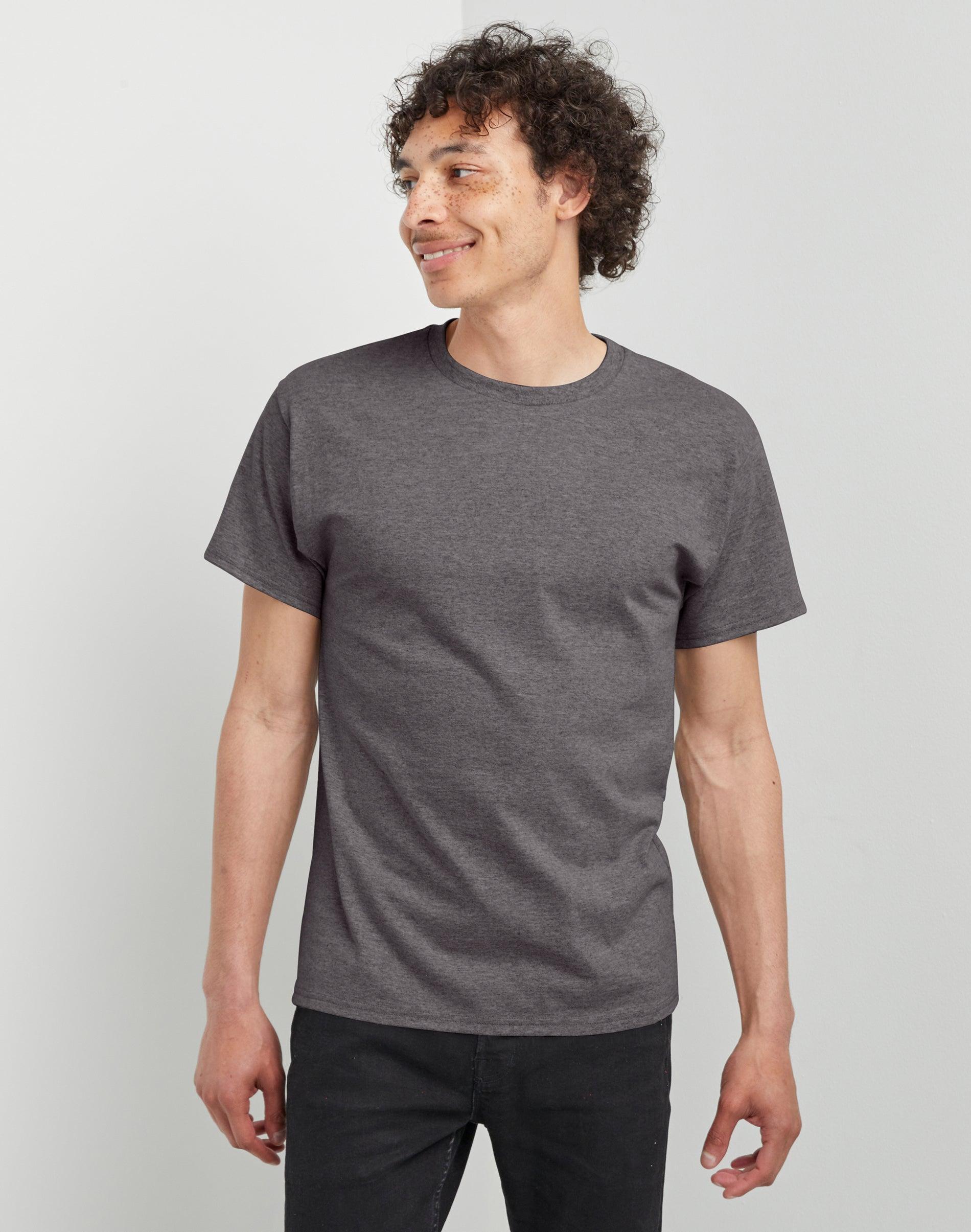 Hanes Essentials Mens Cotton T-Shirt Deep Royal M Product Image