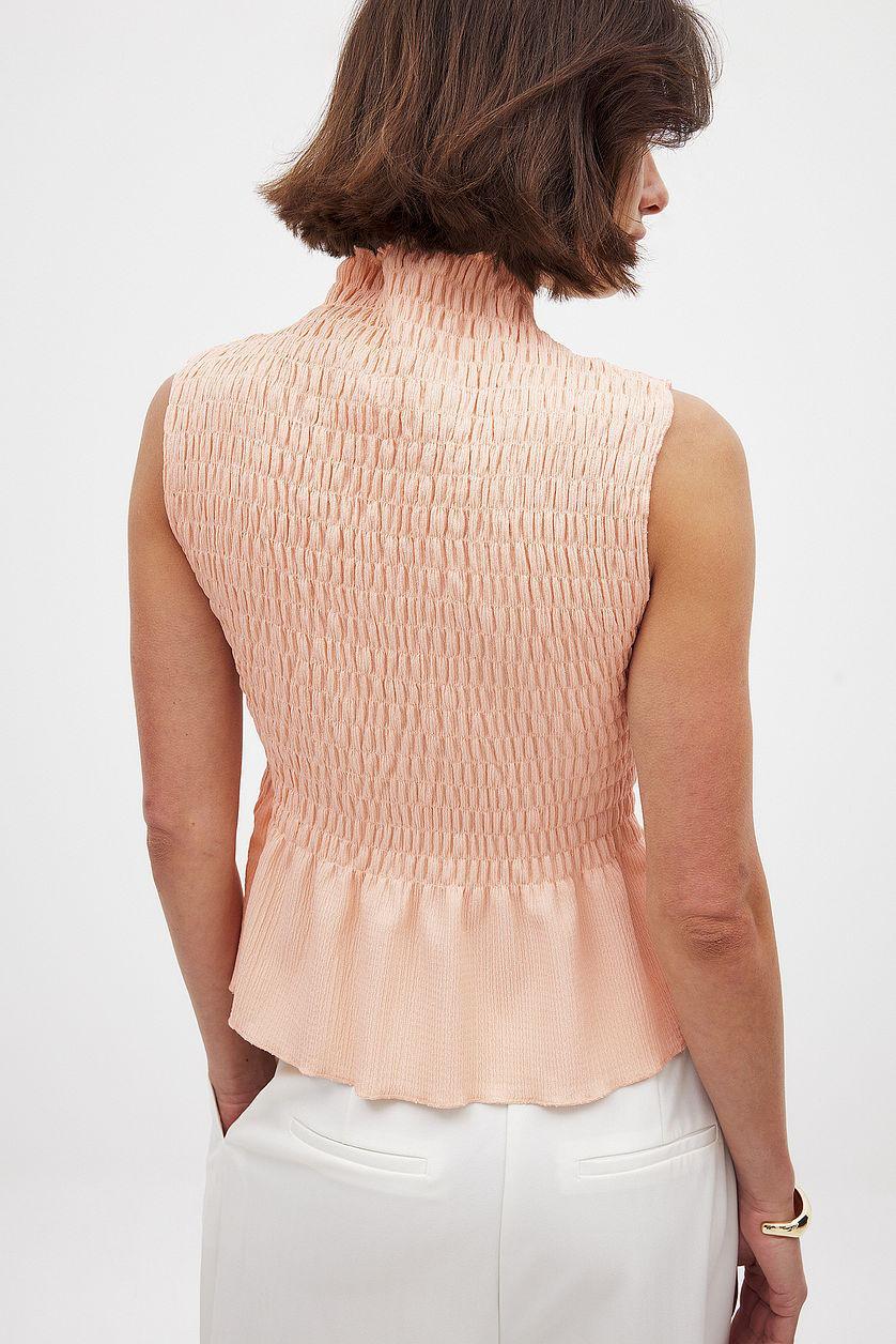 Sleeveless Smock Top Product Image
