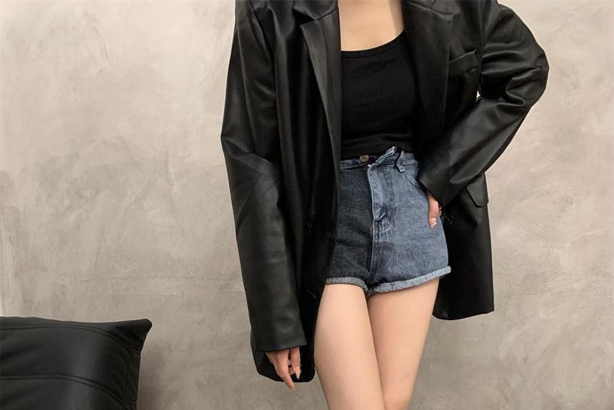 Pointed Ruched Stiletto Short Boots Product Image