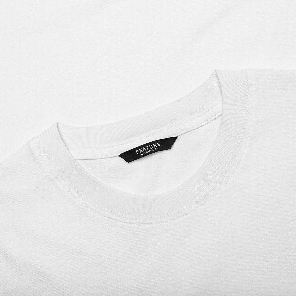 The Dean Sleeveless Tee - White Male Product Image