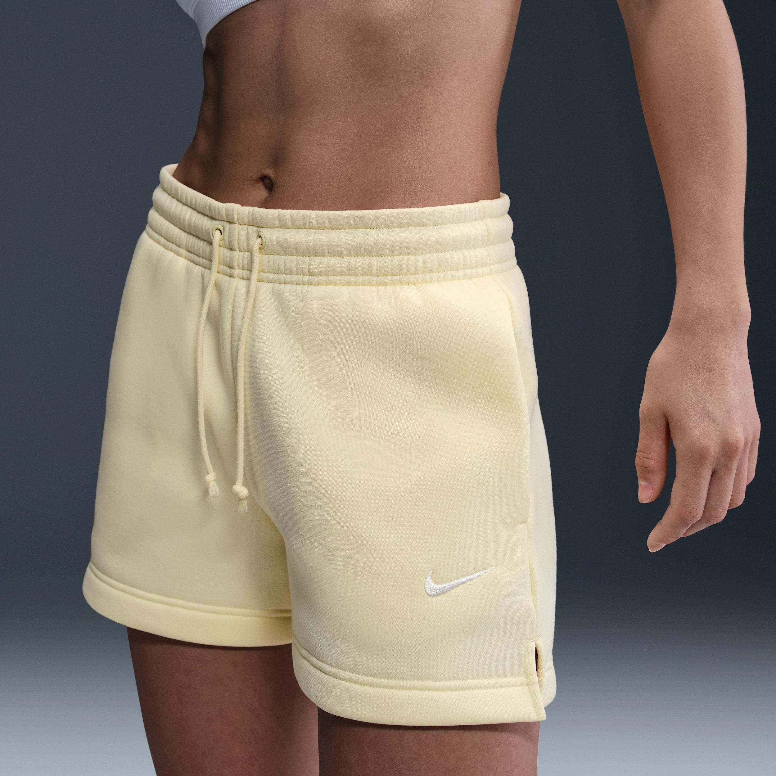 Women's Nike Sportswear Phoenix Fleece Mid-Rise 4" Shorts Product Image