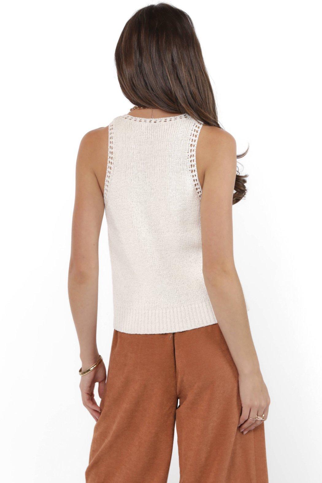 ANGELICA SWEATER TANK Product Image