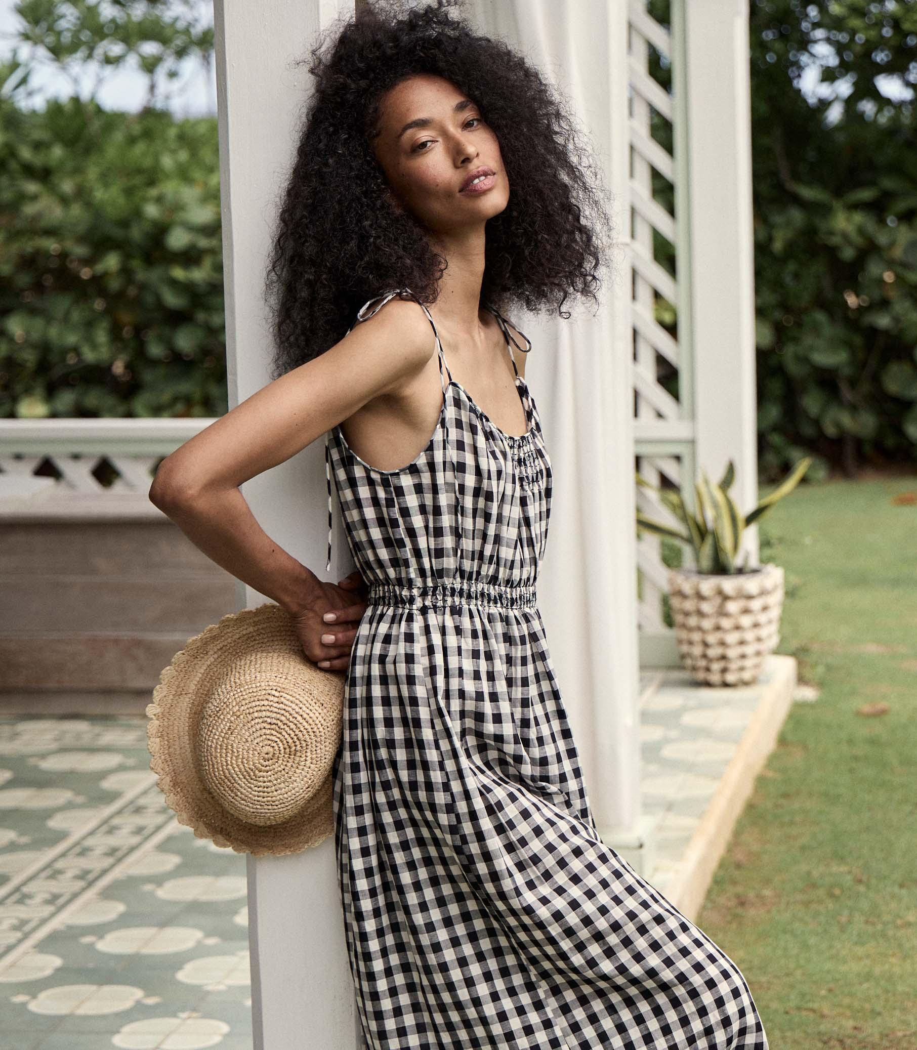 LESLIE DRESS -- MARILYN GINGHAM Product Image