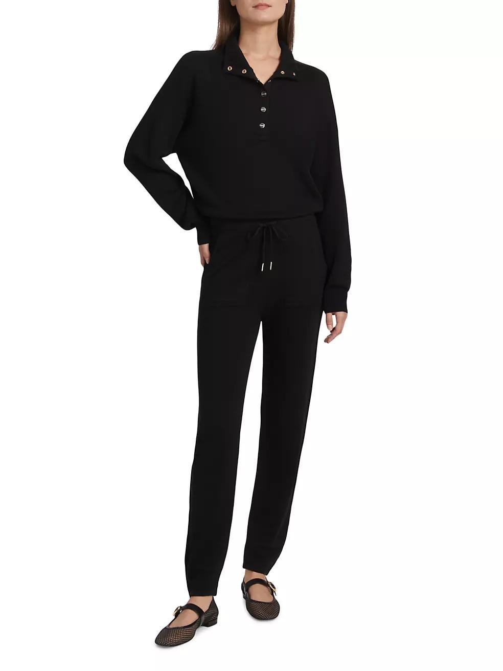 Knit Drawstring-Waist Jumpsuit Product Image