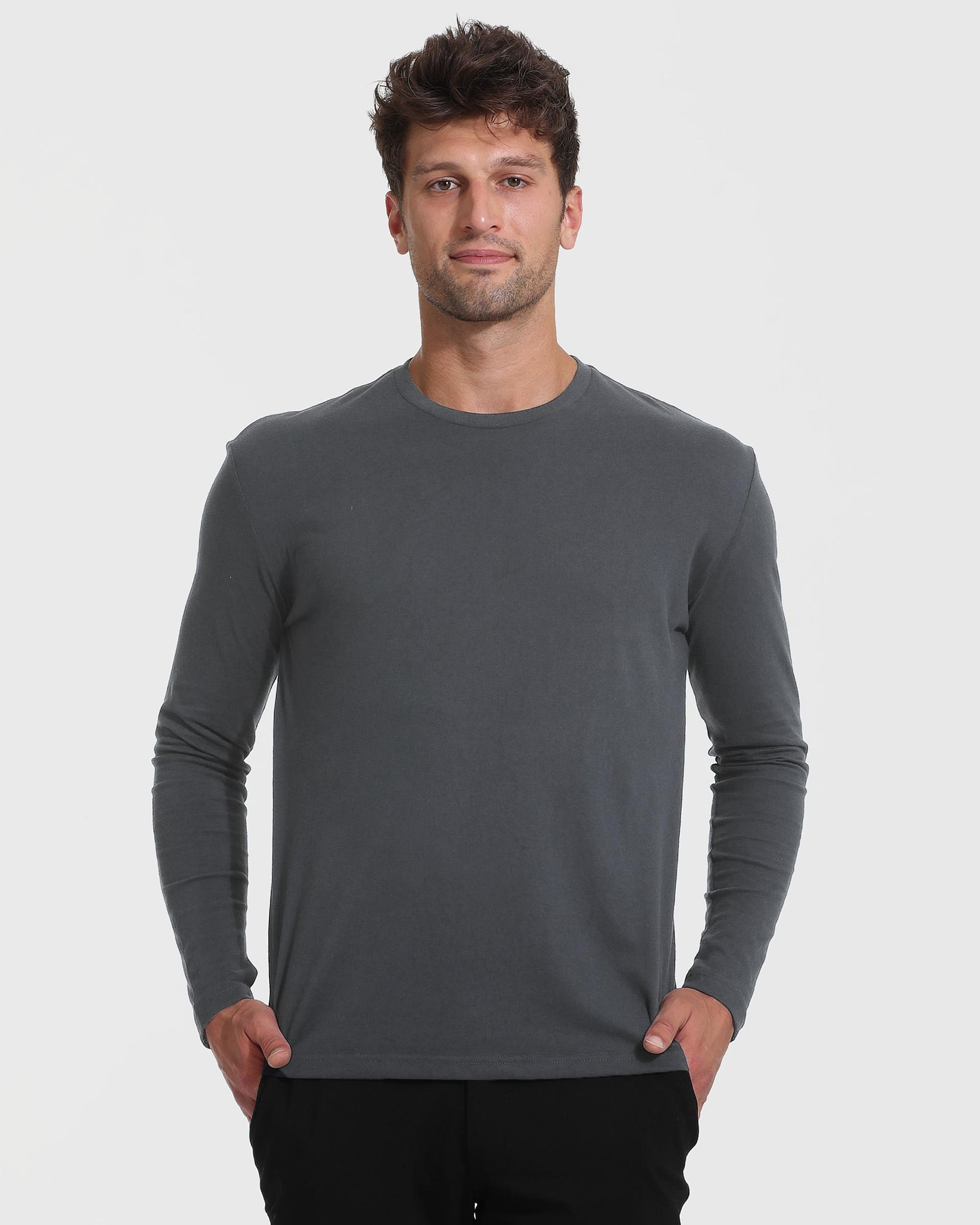 Neutral Tall Long Sleeve T-Shirt 3-Pack Product Image