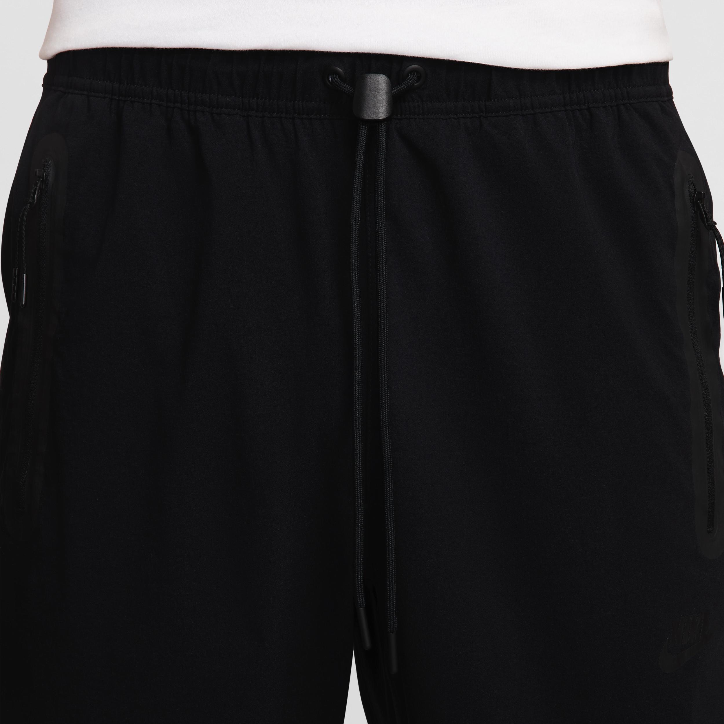 Nike Mens Tech Woven Pants in Black Product Image
