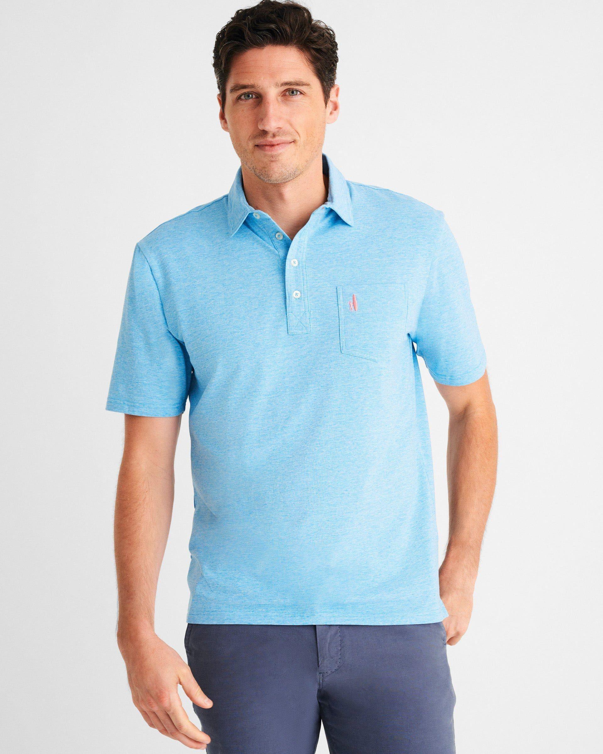 GS- TEST -  Heathered Original Polo Product Image