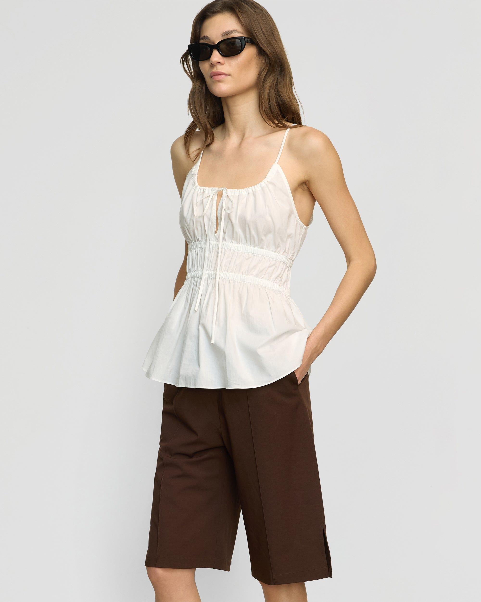 Gallia Stretch-Waist Bermuda Short Product Image