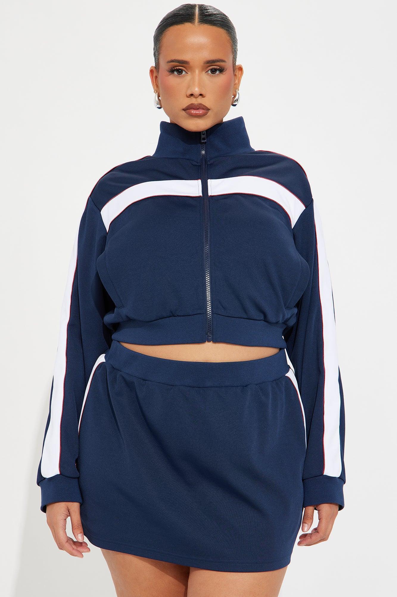 Victorious Skirt Set - Navy/combo Product Image