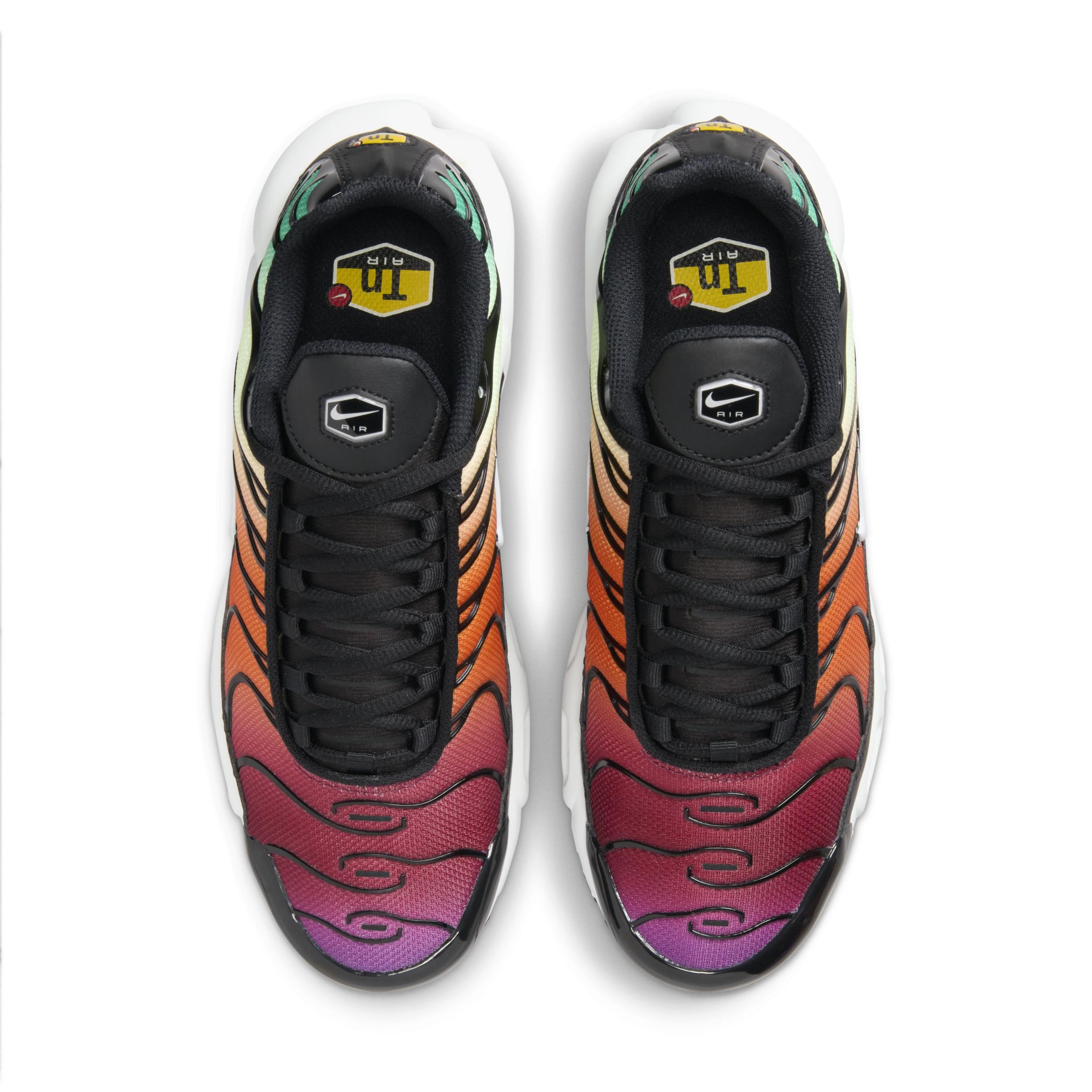 Nike Womens Air Max Plus - Running Shoes Viotech/White/Black Product Image