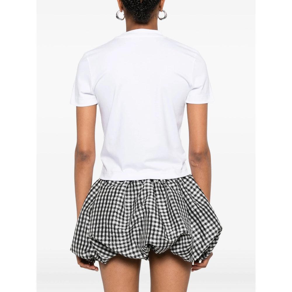 JACQUEMUS The Gros Grain T-shirt In White Product Image