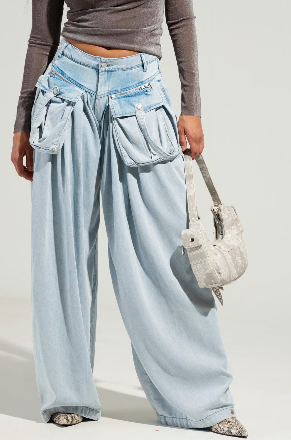 USED TO BE DENIM TROUSER PANT Product Image