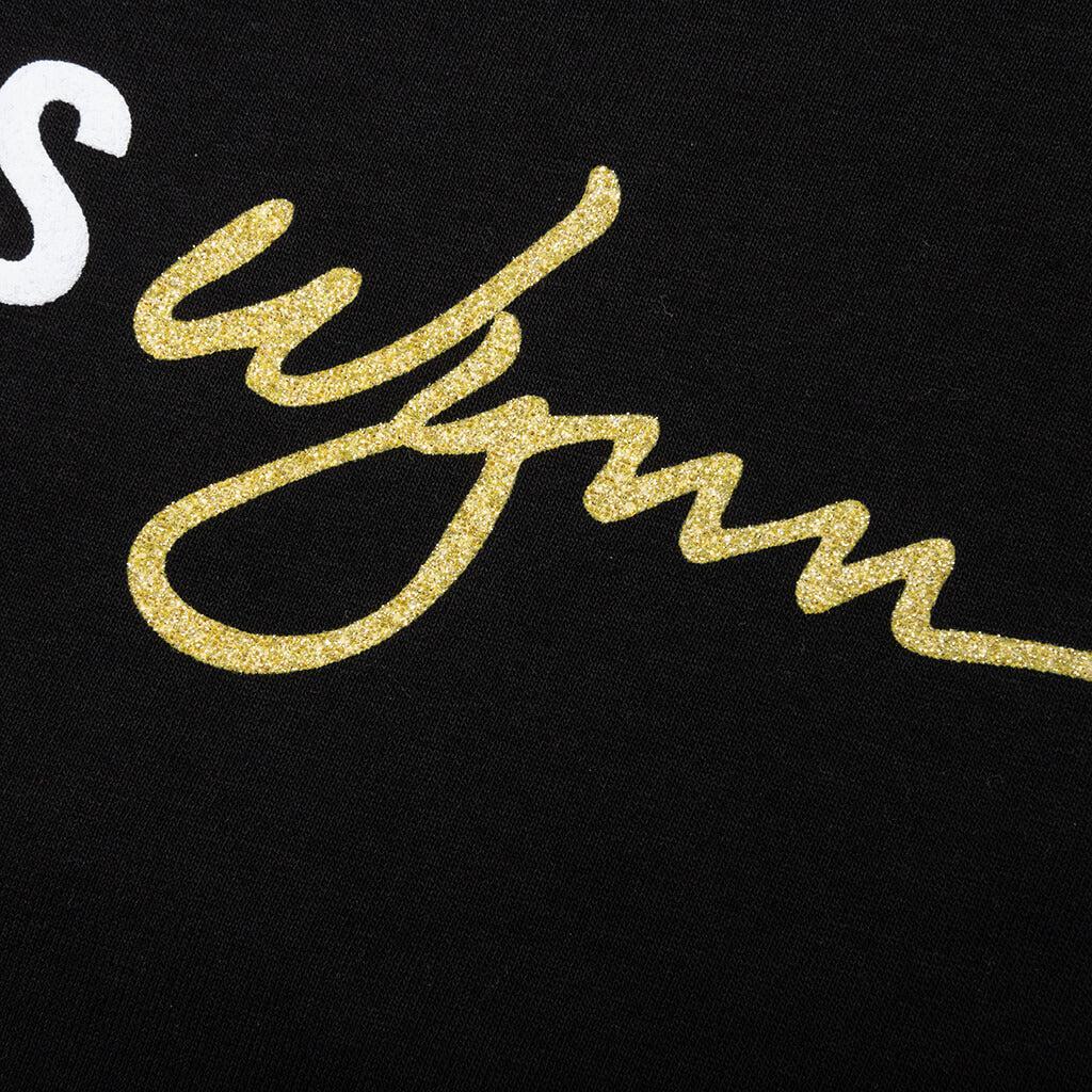 Feature x Wynn Logo Lock Up Tee - Black Male Product Image