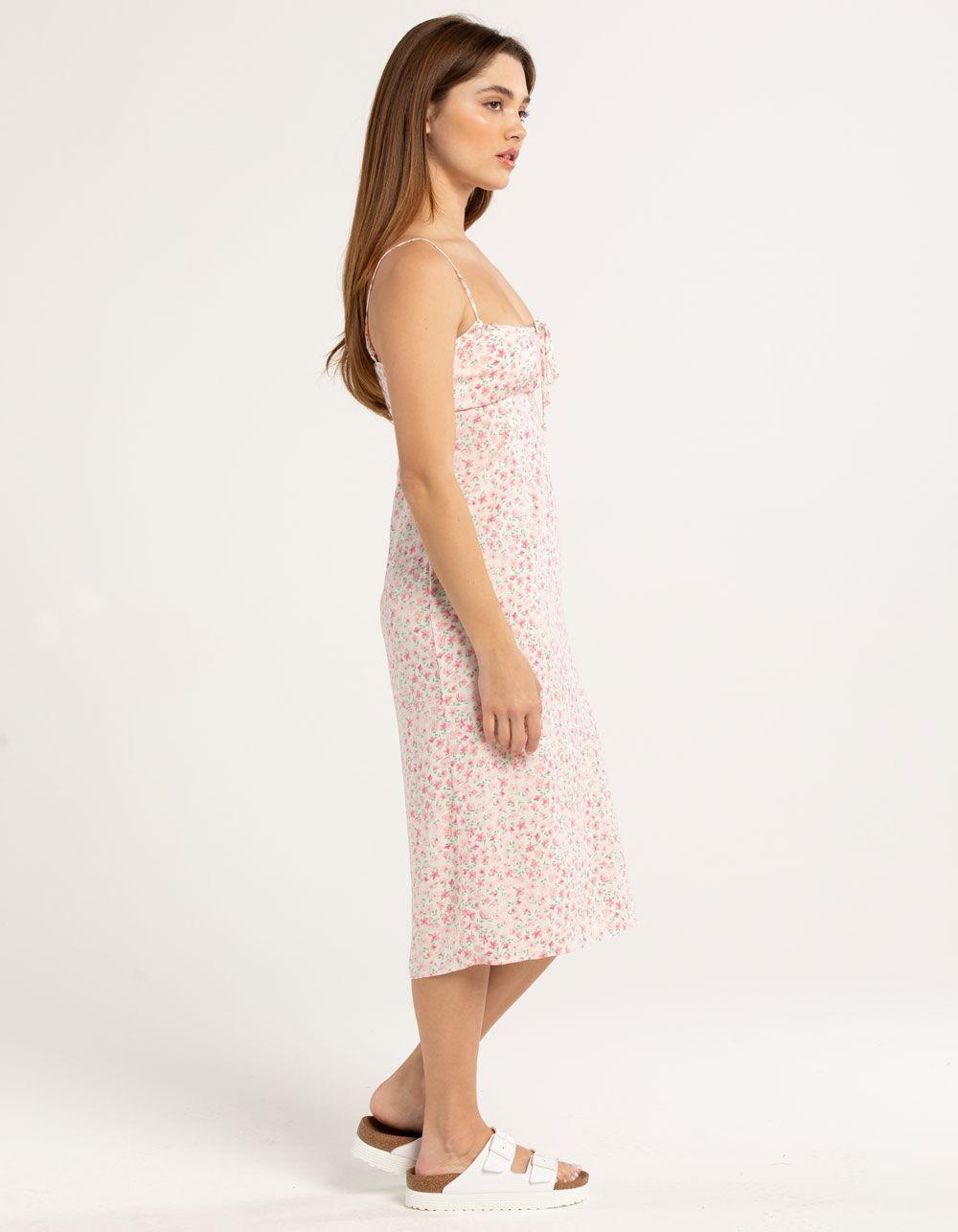 RSQ Womens Emma Midi Dress - PINK Product Image