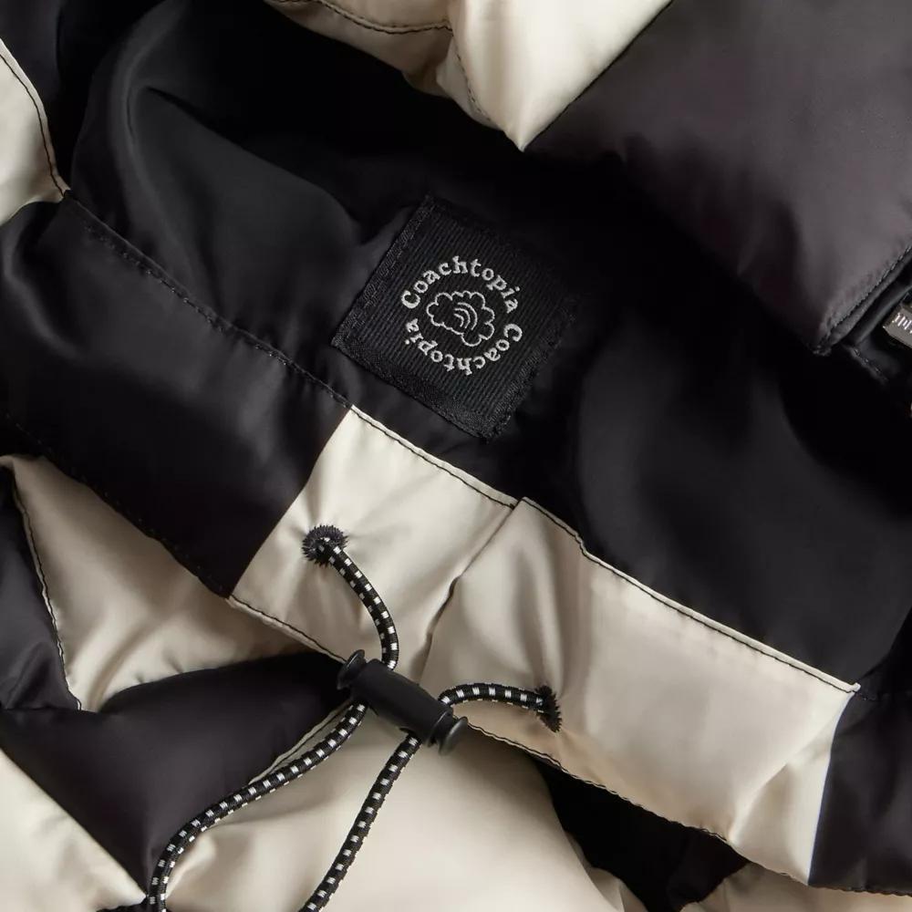 Coachtopia Loop Puffer Jacket With Checkerboard Quilting Product Image