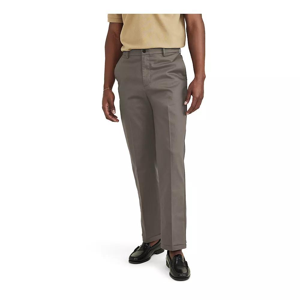 Big & Tall Dockers® Signature Straight-Fit Stain Defender Pants, Men's, Size: 48X32, Dark Pebble Product Image